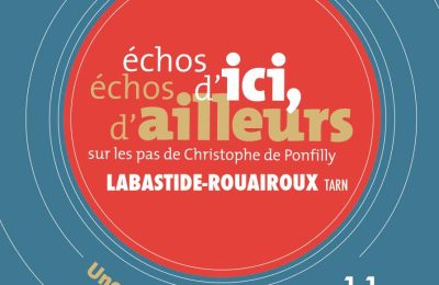 affiche du festival echos d'ici